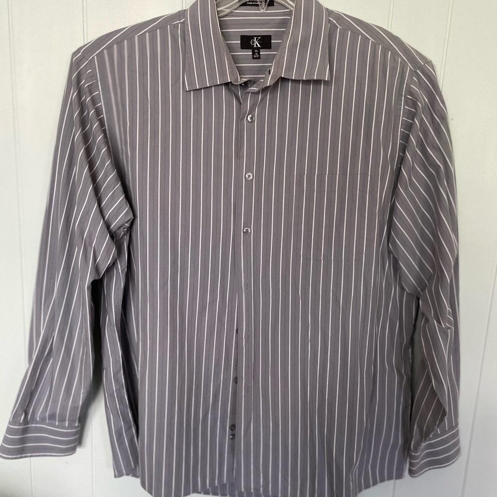 Men’s Calvin Klein Casual Button Down Shirt Size XXL￼